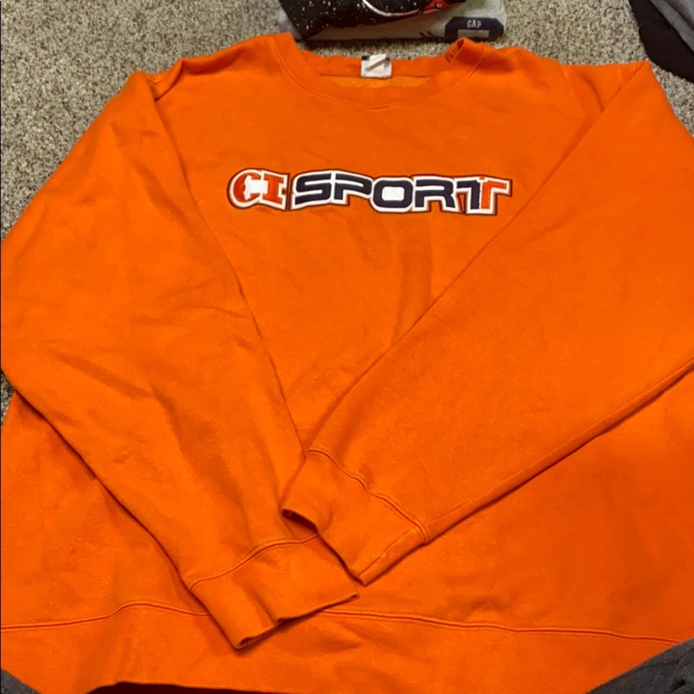 CI SPORT ORANGE SWEATSHIRT